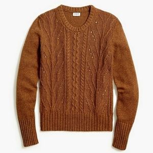 J. Crew Tan Sweater NWOT